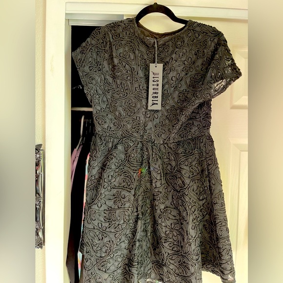 DISTURBIA BROCADE MINI DRESS NWT - Picture 1 of 5